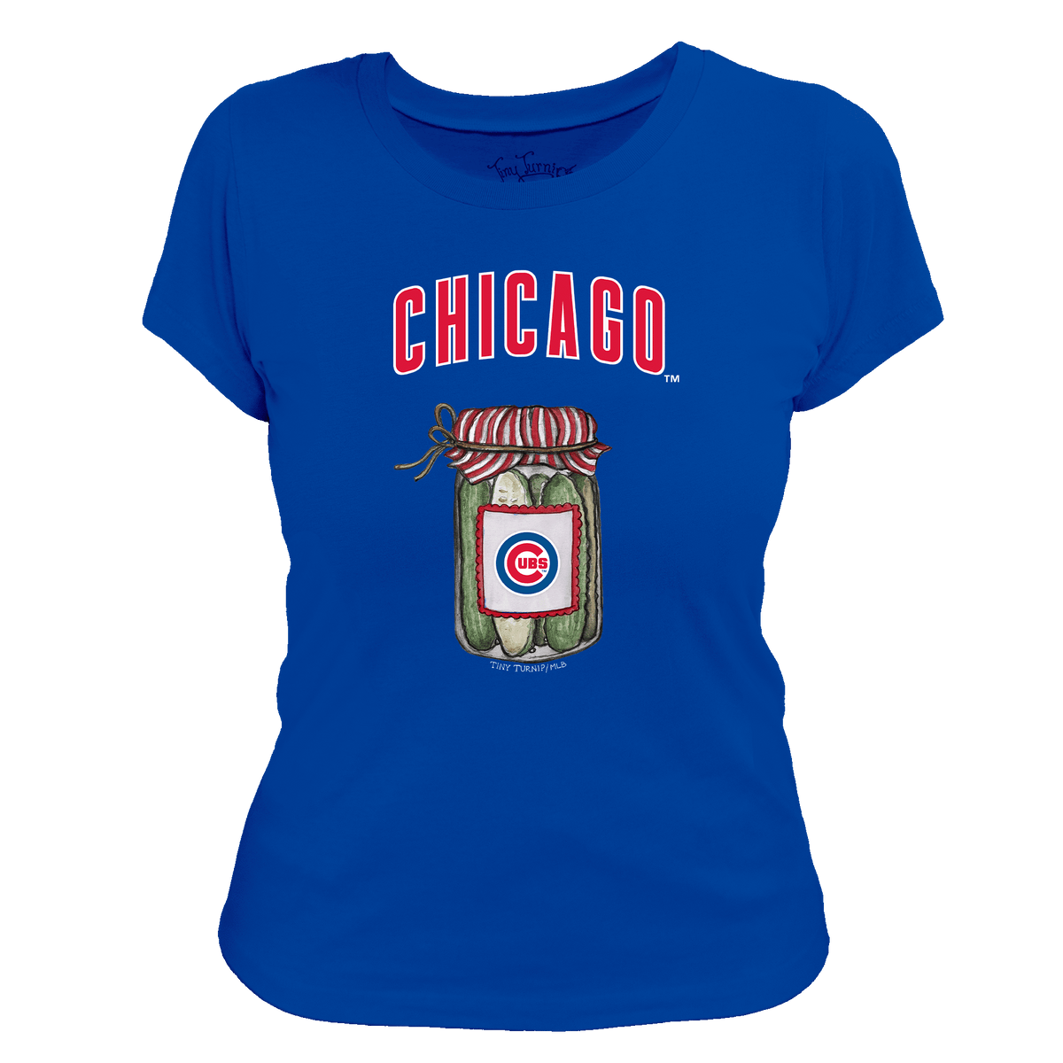 Chicago Cubs Pickle Jar Women's Tee Shirt