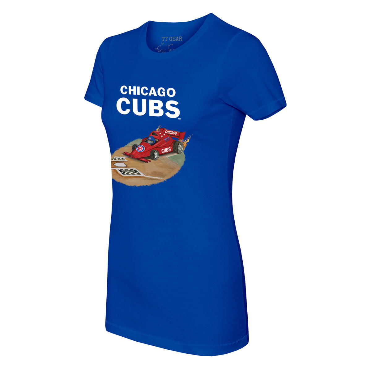 Chicago Cubs Race Car Tee Shirt