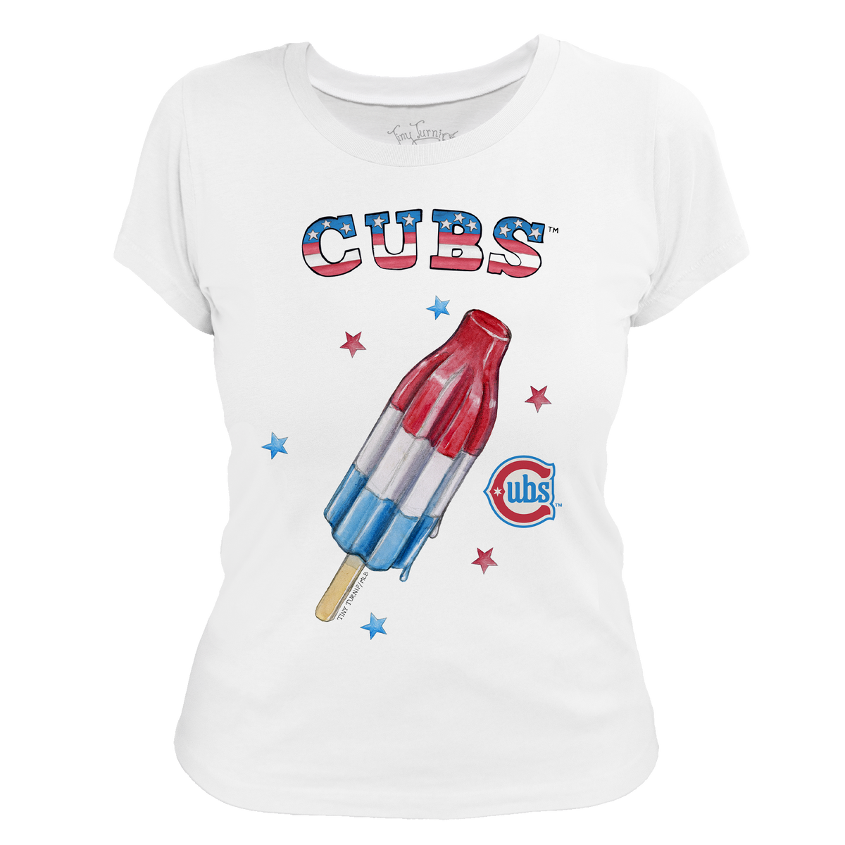 Chicago Cubs Rocket Pop Women's Tee Shirt