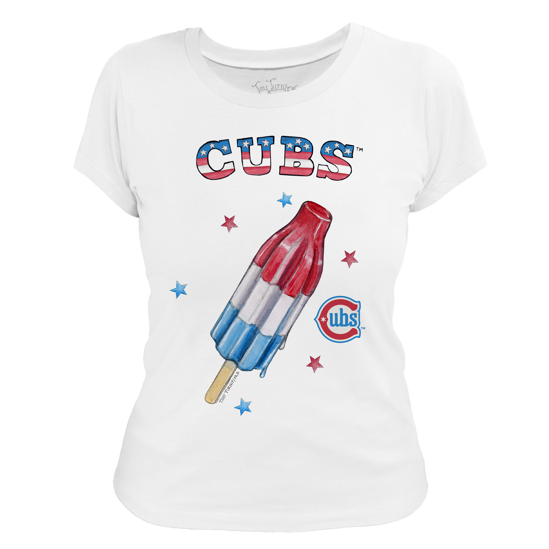 Chicago Cubs Rocket Pop Women's Tee Shirt
