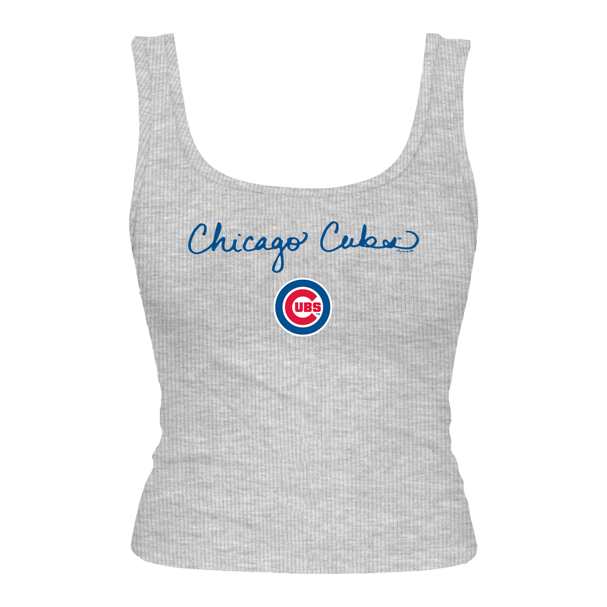Chicago Cubs Logo Script Emmy Tank