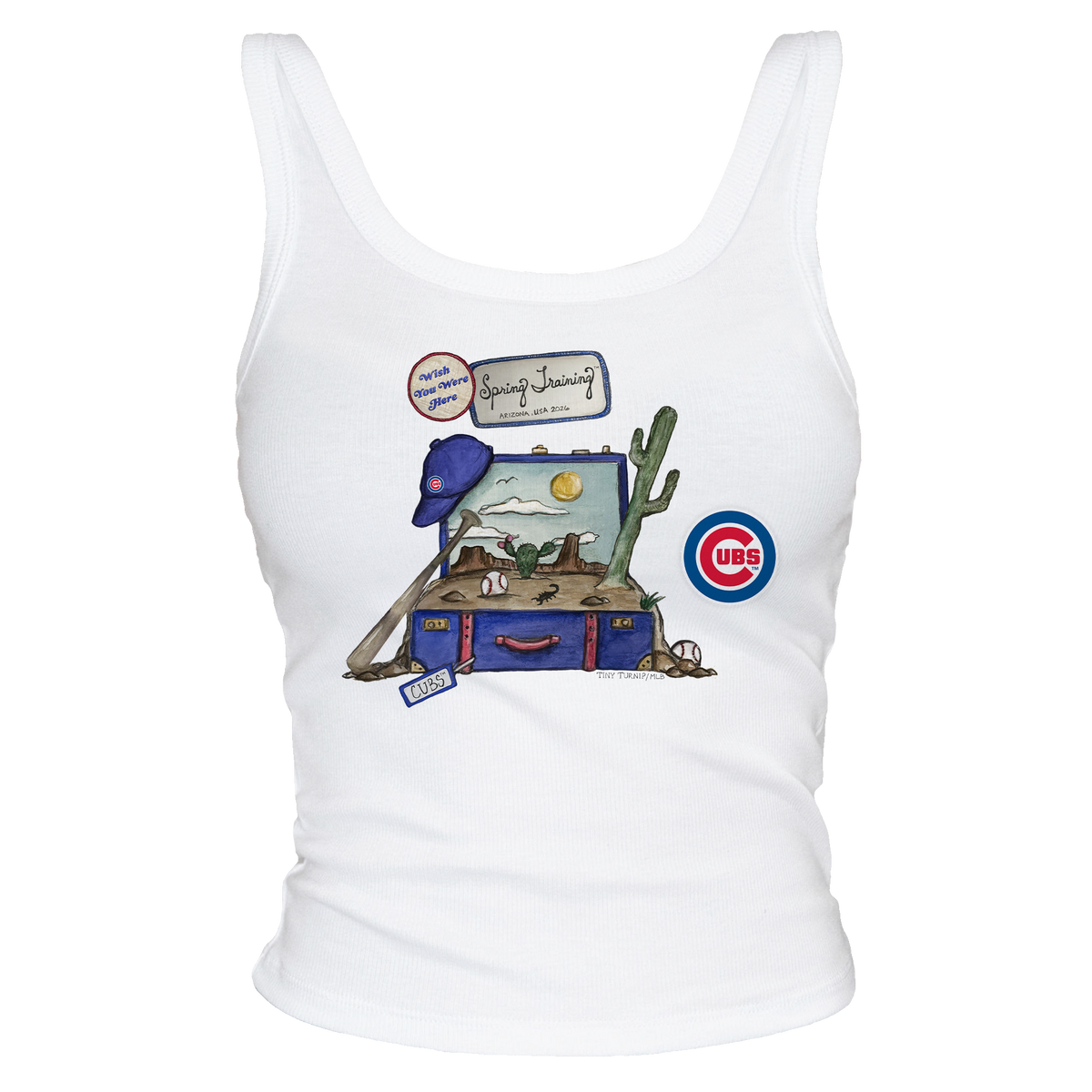 Chicago Cubs Spring Training 2026 Tank - Tiny Turnip