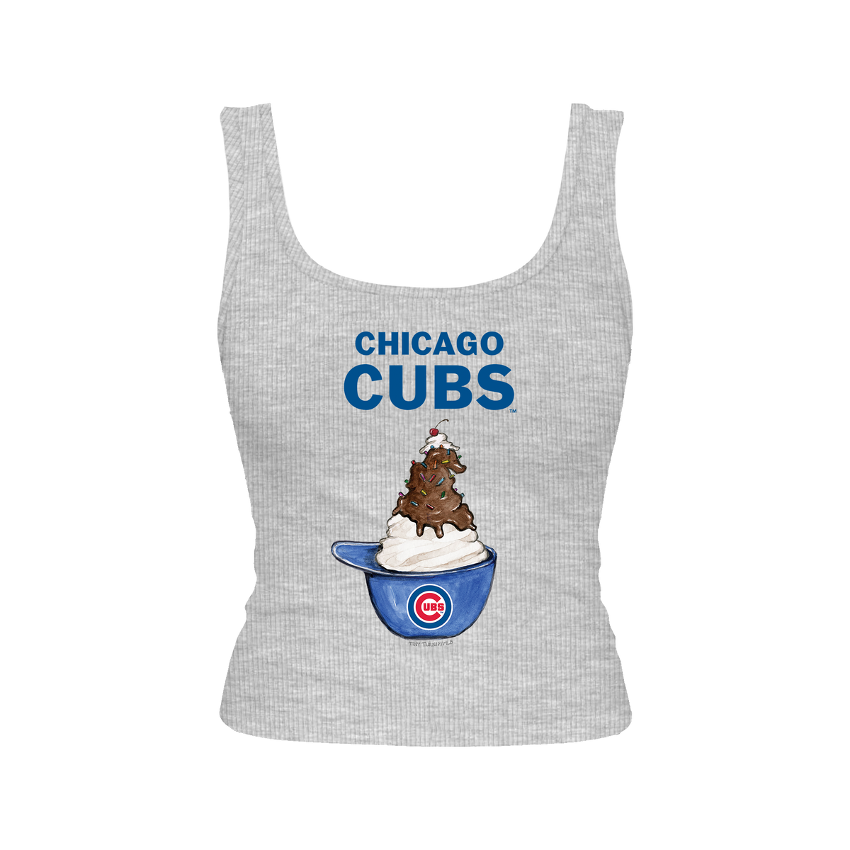 Chicago Cubs Sundae Helmet Emmy Tank