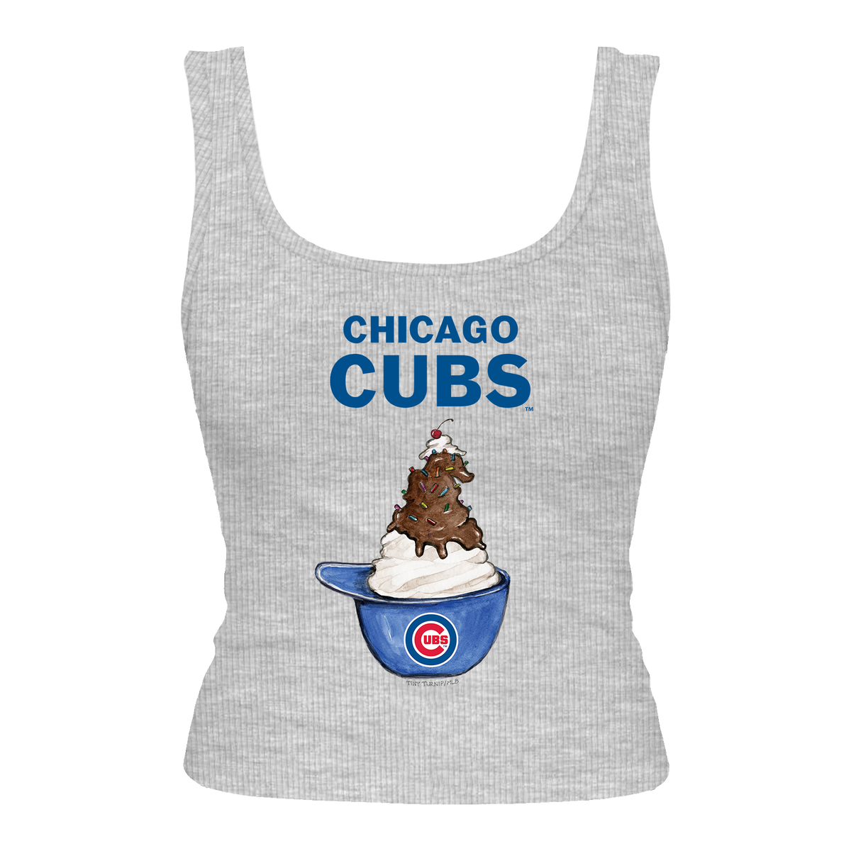 Chicago Cubs Sundae Helmet Emmy Tank