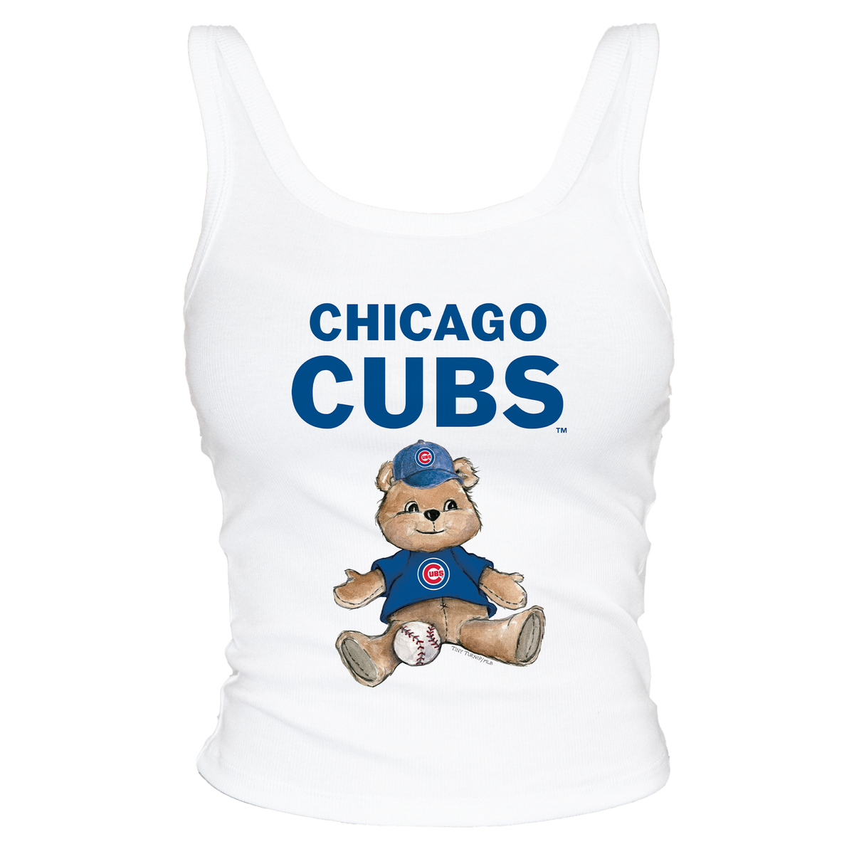 Chicago Cubs Teddy Ribbed Tank