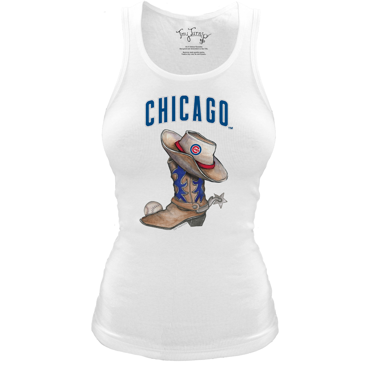 Chicago Cubs Cowboy Boot Classic Tank