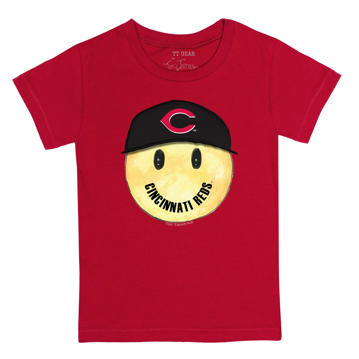 Cincinnati Reds Smiley Tee Shirt