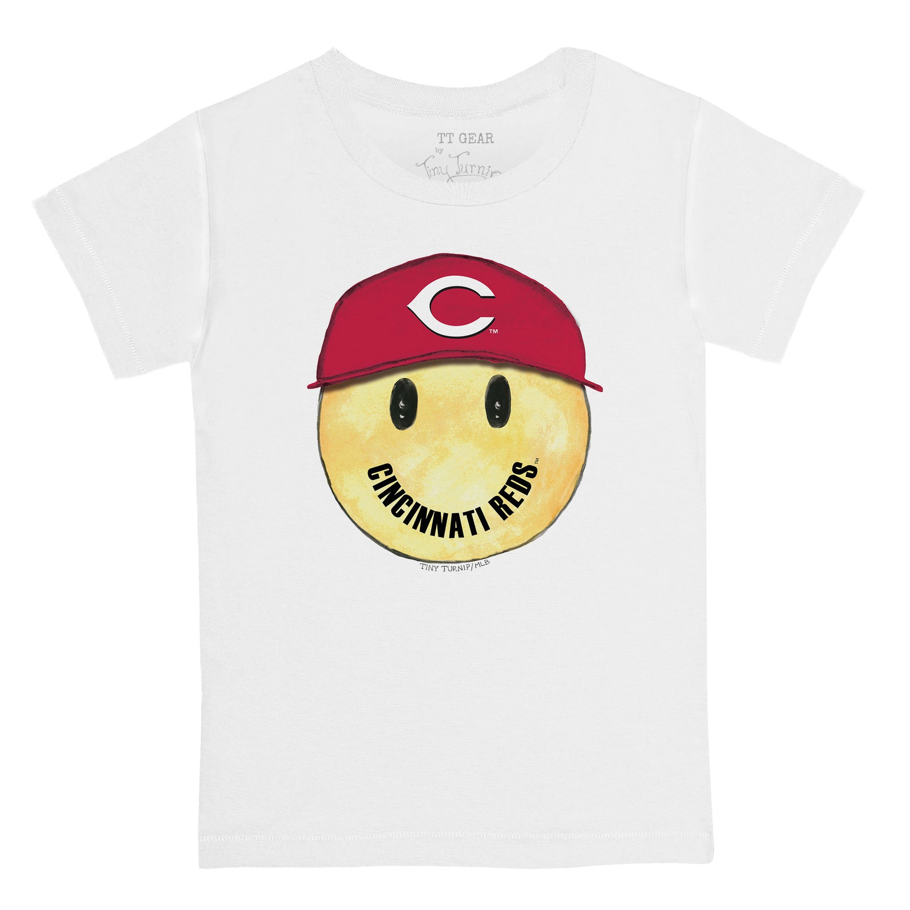 Cincinnati Reds Smiley Tee Shirt