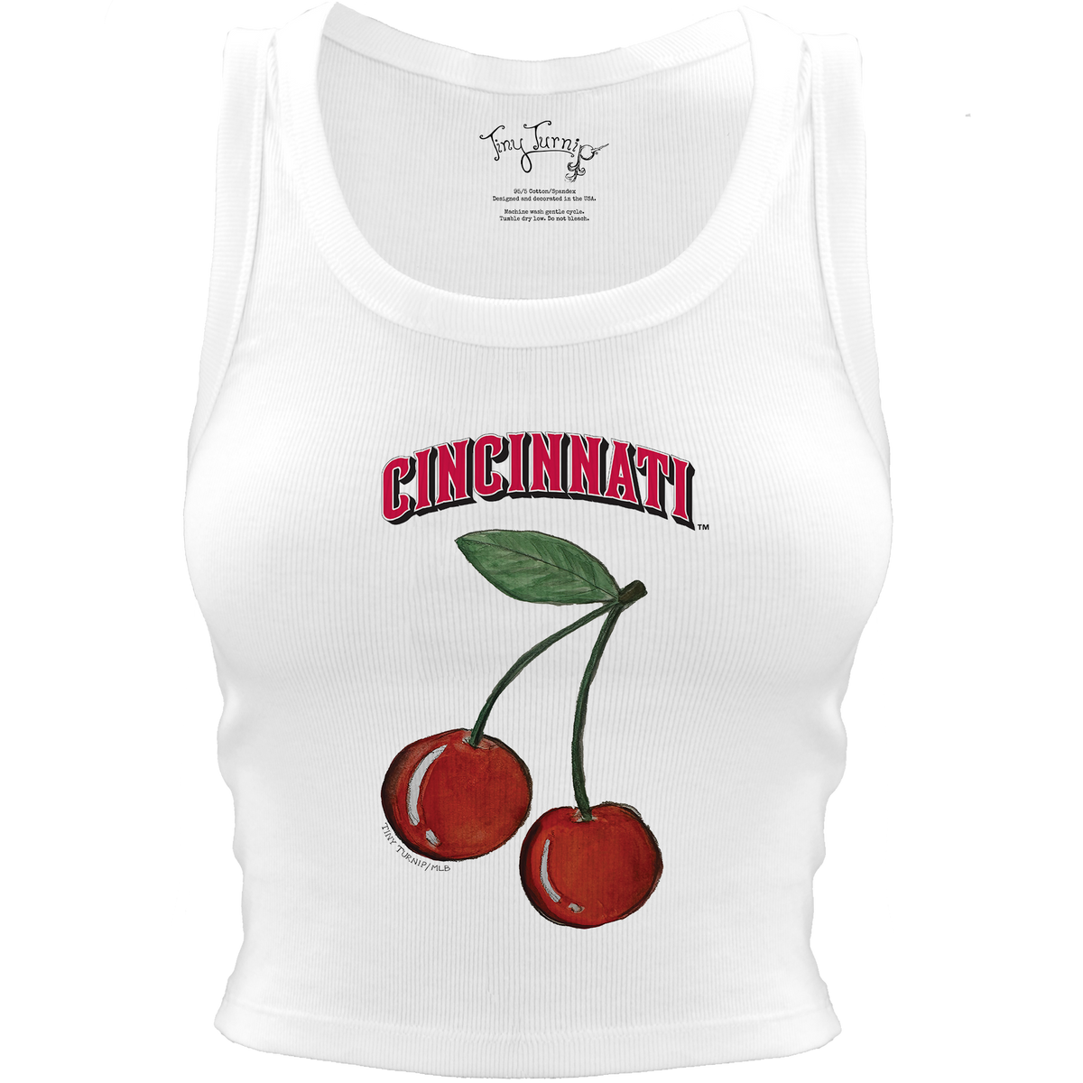 Cincinnati Reds Cherry Crop Tank
