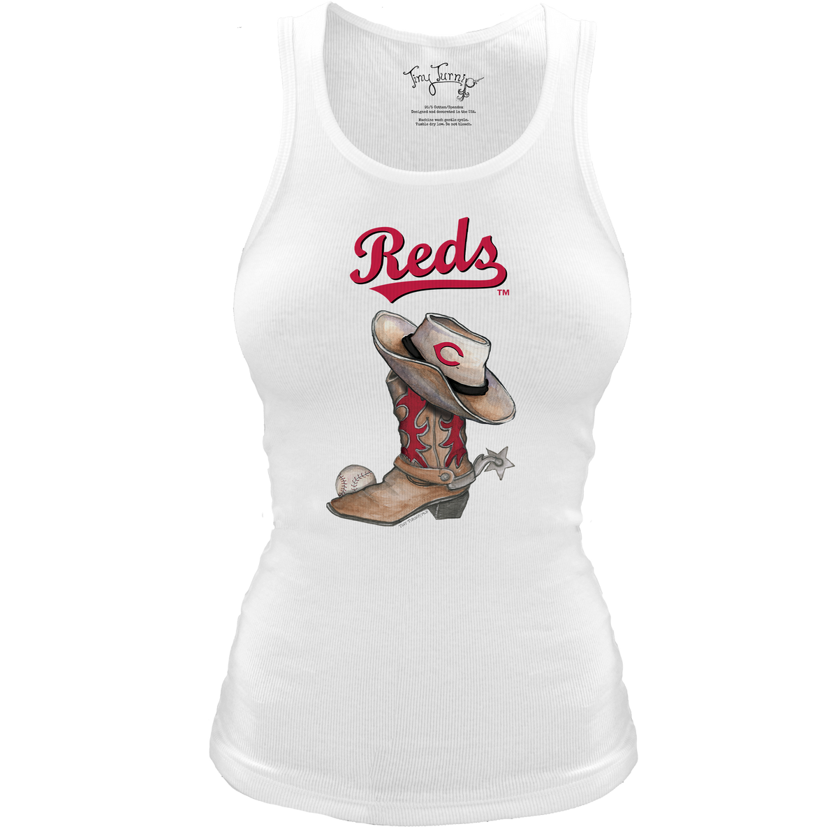 Cincinnati Reds Cowboy Boot Classic Tank