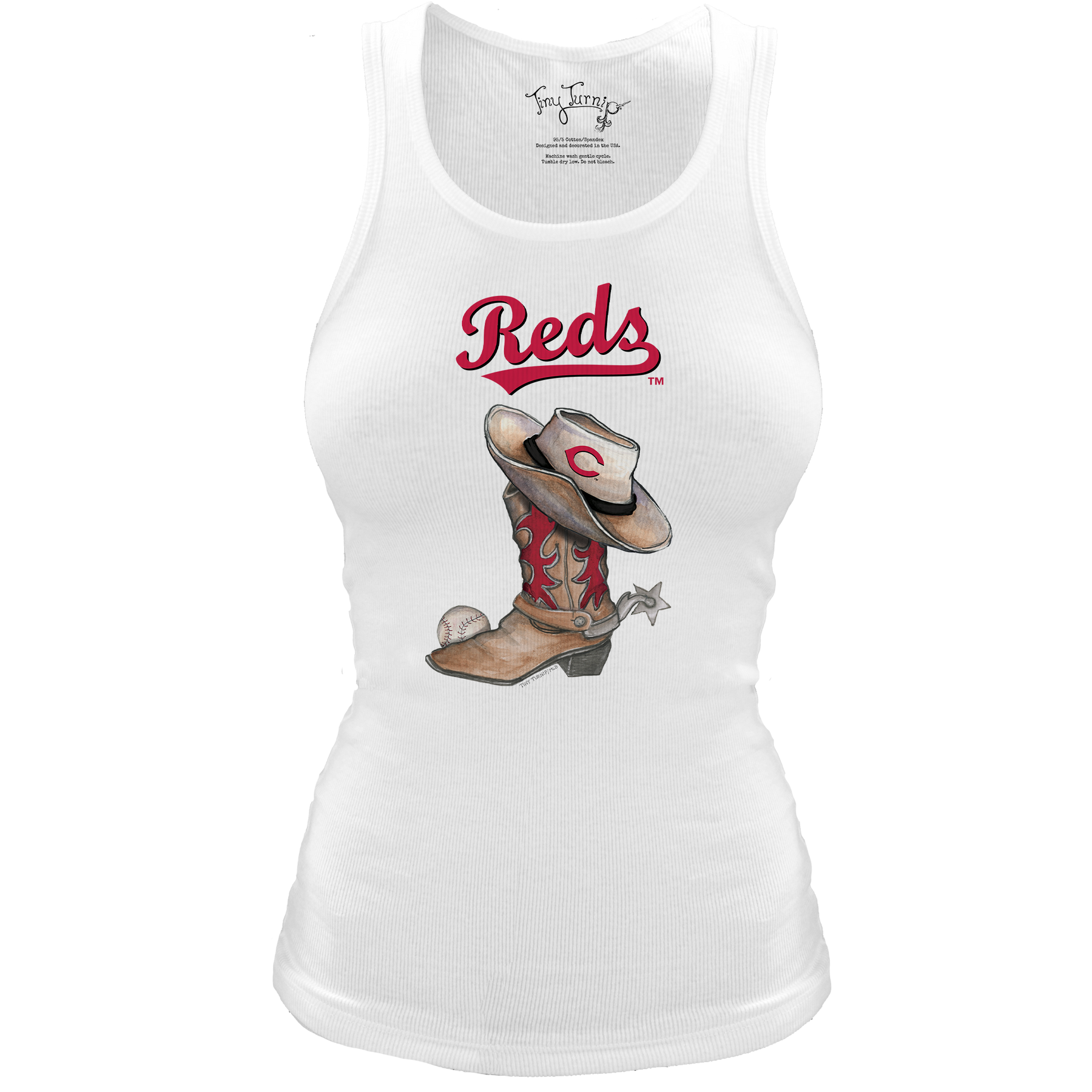 Cincinnati Reds Cowboy Boot Classic Tank