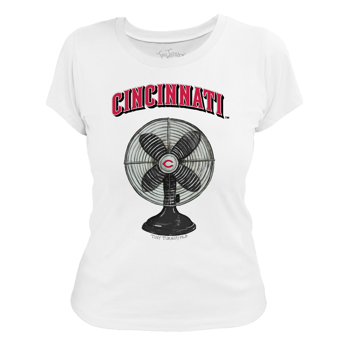 Cincinnati Reds Fan Women's Tee Shirt