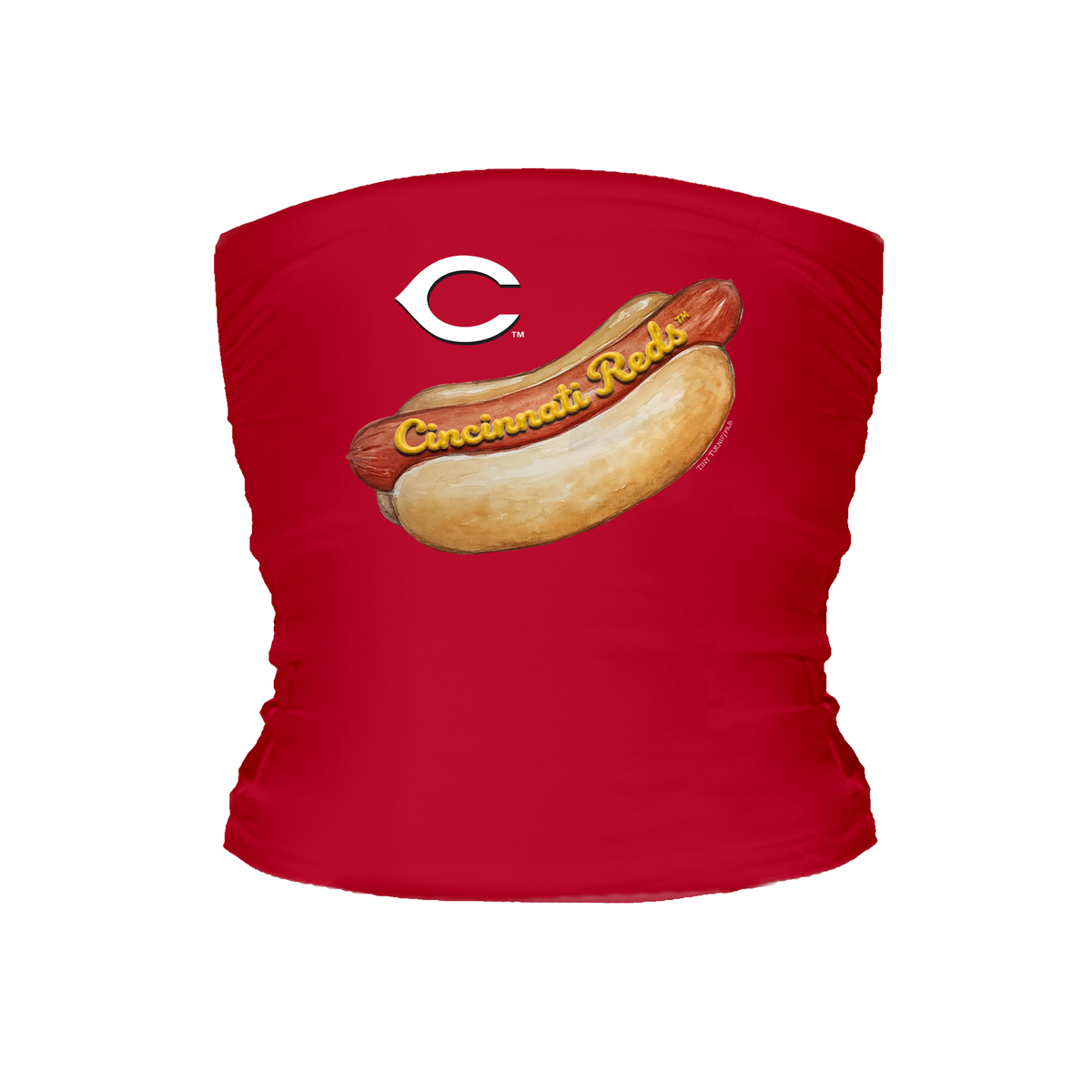 Cincinnati Reds Hot Dog Tube Top
