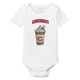 Cincinnati Reds Latte Short Sleeve Snapper