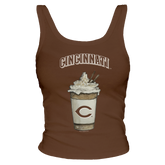 Cincinnati Reds Latte Tank