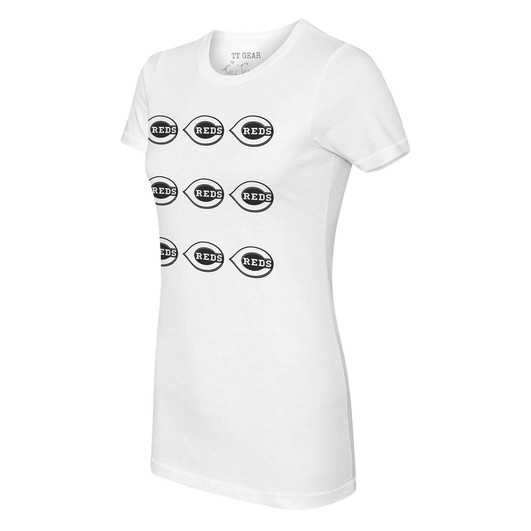 Cincinnati Reds Logo Grid Tee Shirt