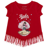 Cincinnati Reds Mermaid Fringe Tee