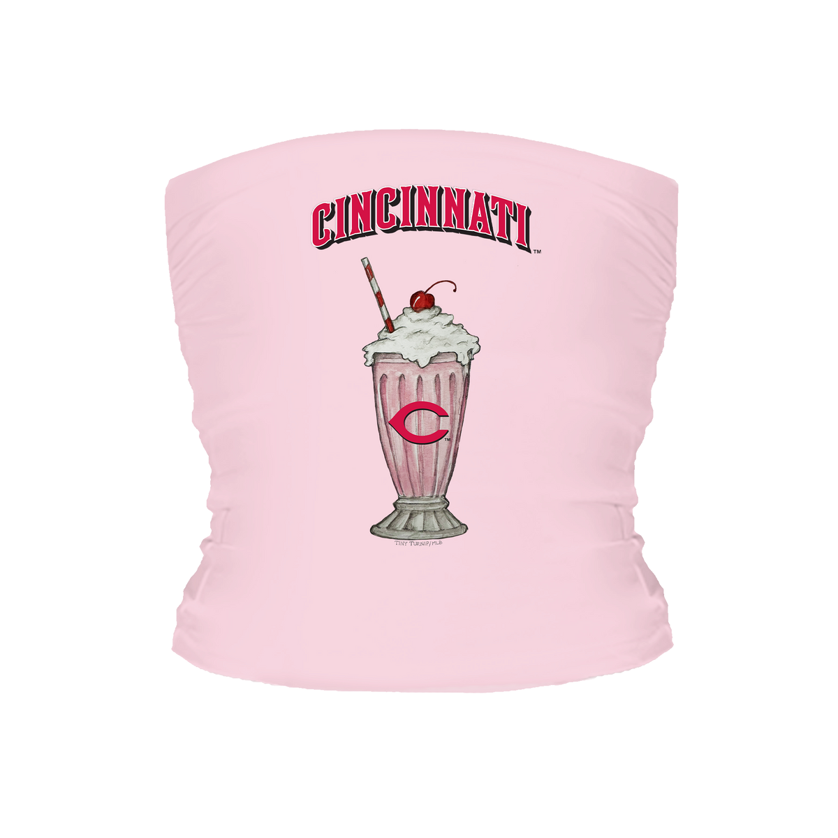 Cincinnati Reds Milkshake Tube Top