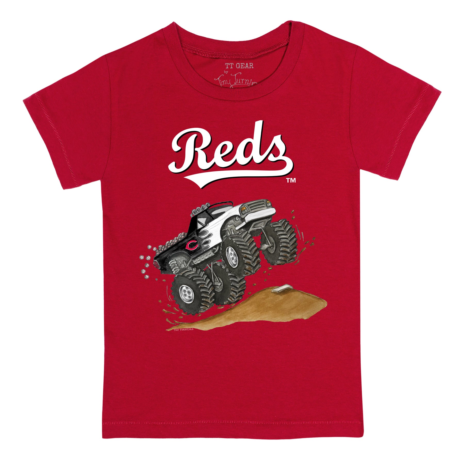 Cincinnati Reds Monster Truck Tee Shirt