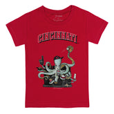 Cincinnati Reds Octopus Tee Shirt