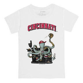 Cincinnati Reds Octopus Tee Shirt