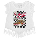 Cincinnati Reds Pizza Fringe Tee