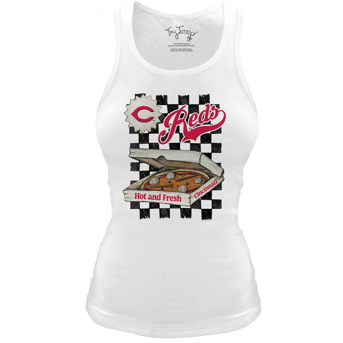 Cincinnati Reds Pizza Classic Tank