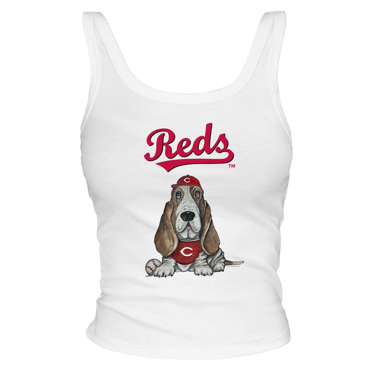 Cincinnati Reds Puddy Tank - Tiny Turnip
