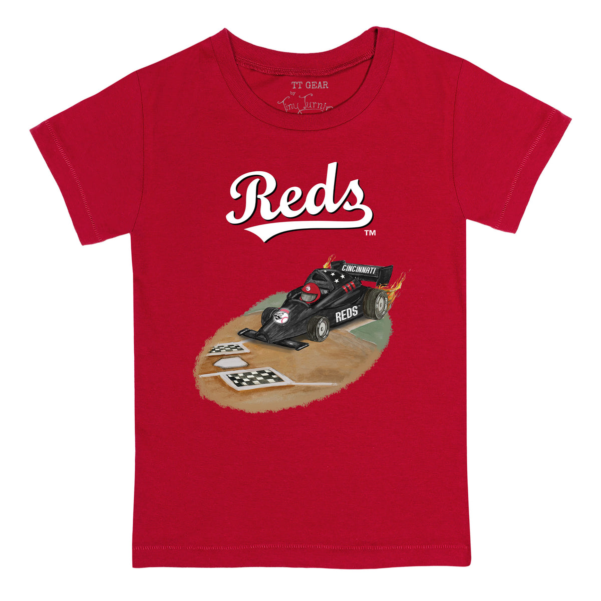 Cincinnati Reds Race Car Tee Shirt
