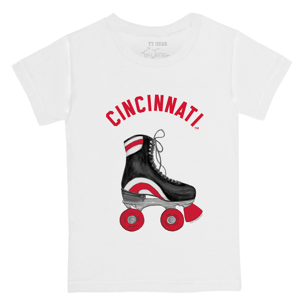 Cincinnati Reds Retro Skate Kid's Tee Shirt