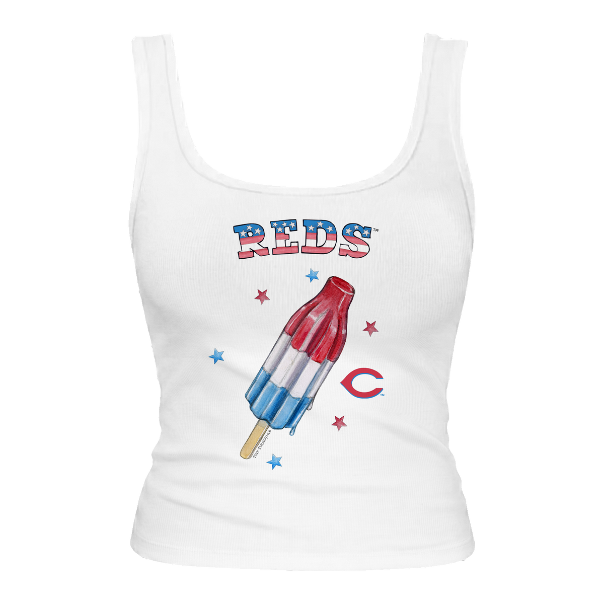 Cincinnati Reds Rocket Pop Emmy Tank