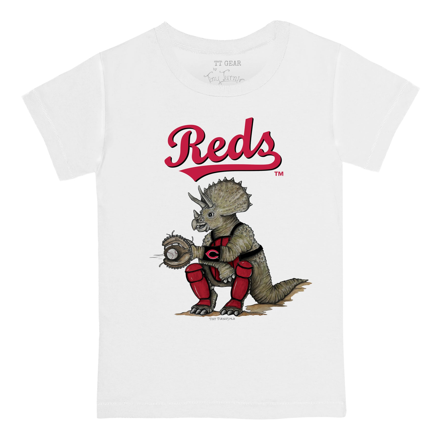 Cincinnati Reds Triceratops Tee Shirt