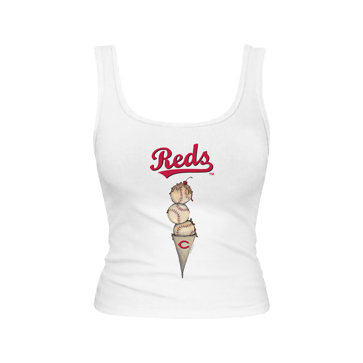 Cincinnati Reds Triple Scoop Emmy Tank