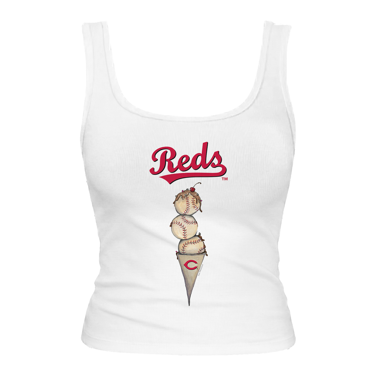 Cincinnati Reds Triple Scoop Emmy Tank