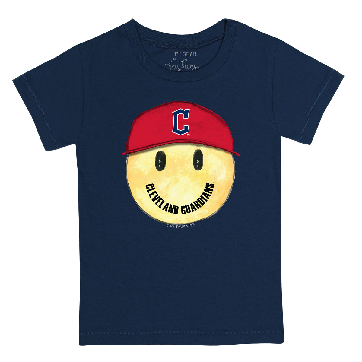 Cleveland Guardians Smiley Tee Shirt