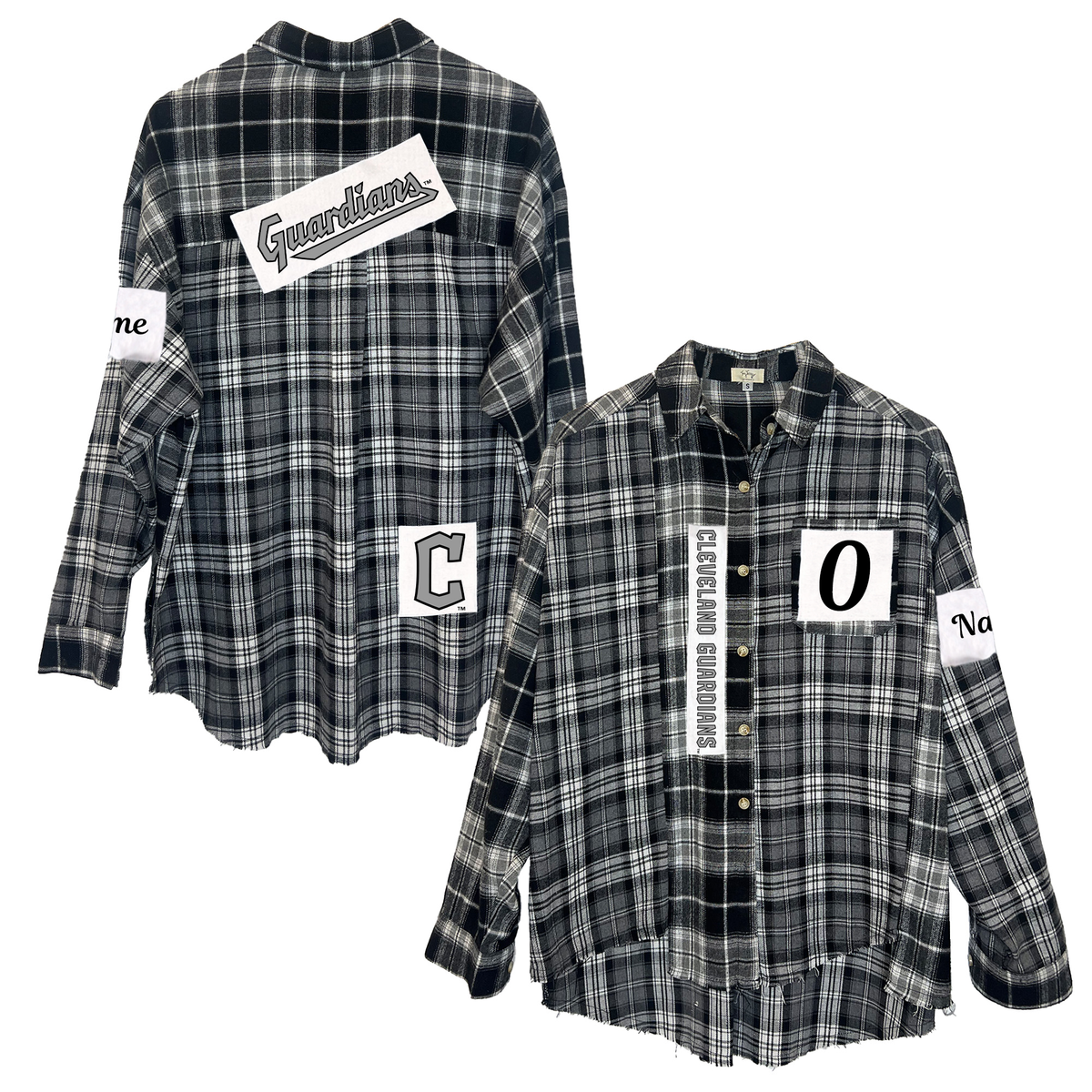 Cleveland Guardians Black Out Flannel