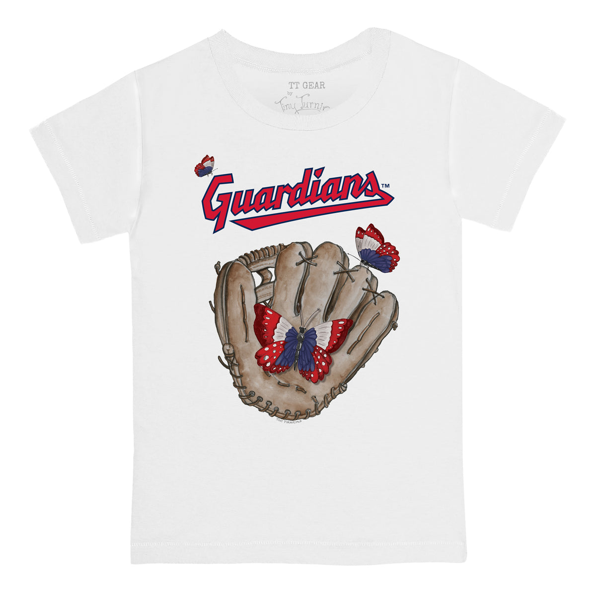 Cleveland Guardians Butterfly Glove Tee Shirt