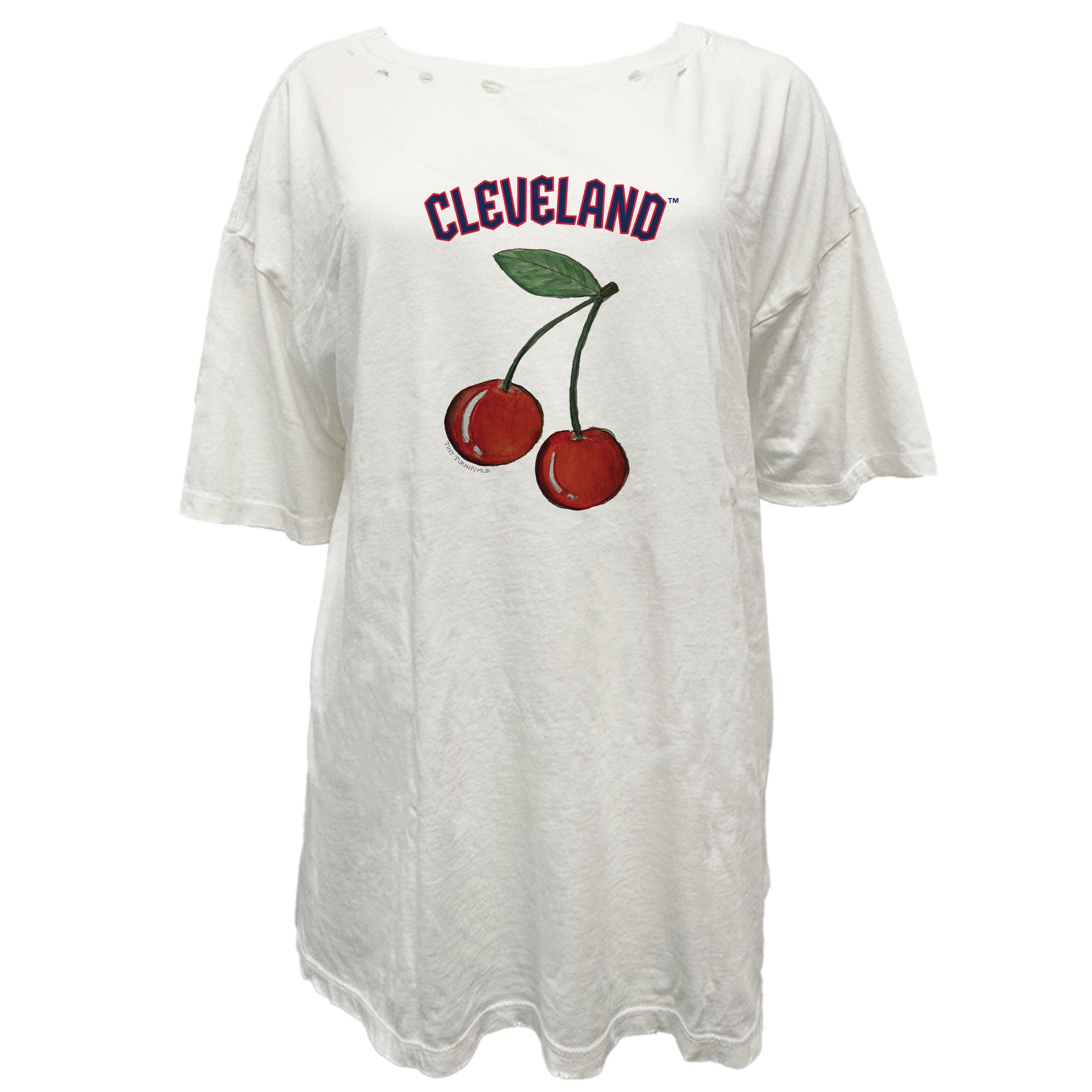Cleveland Guardians Cherry Vintage Tee