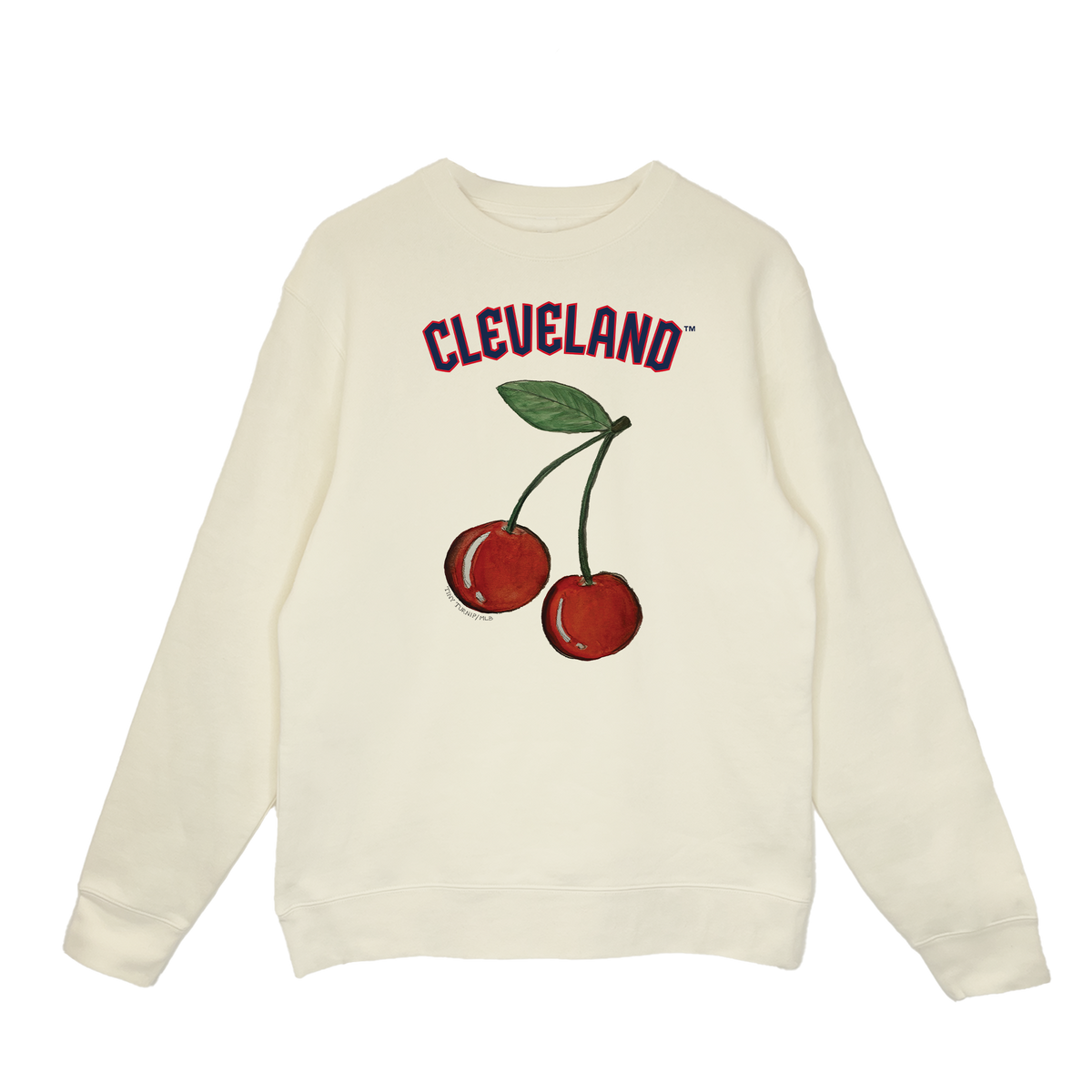 Cleveland Guardians Cherry Crewneck Sweatshirt