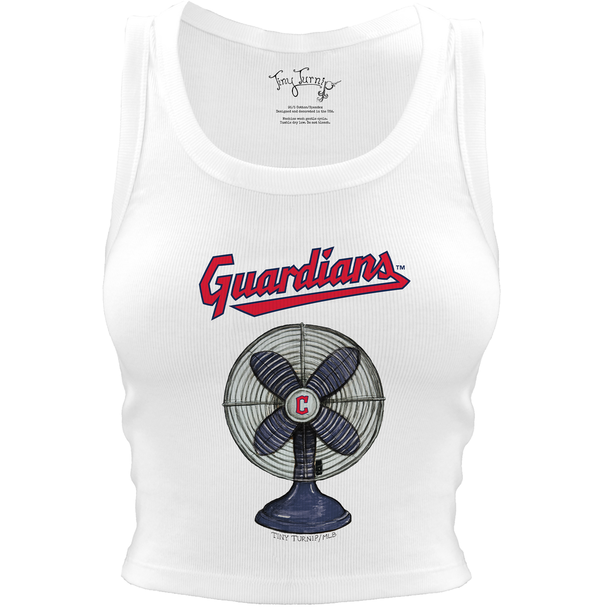 Cleveland Guardians Fan Crop Tank