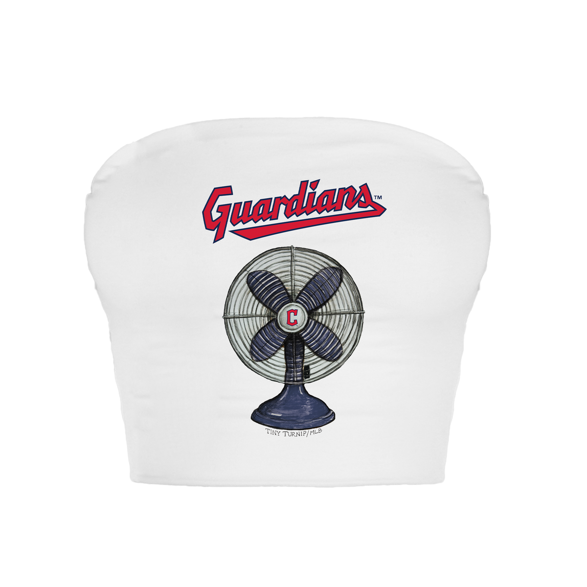 Cleveland Guardians Fan Crop Tube Top