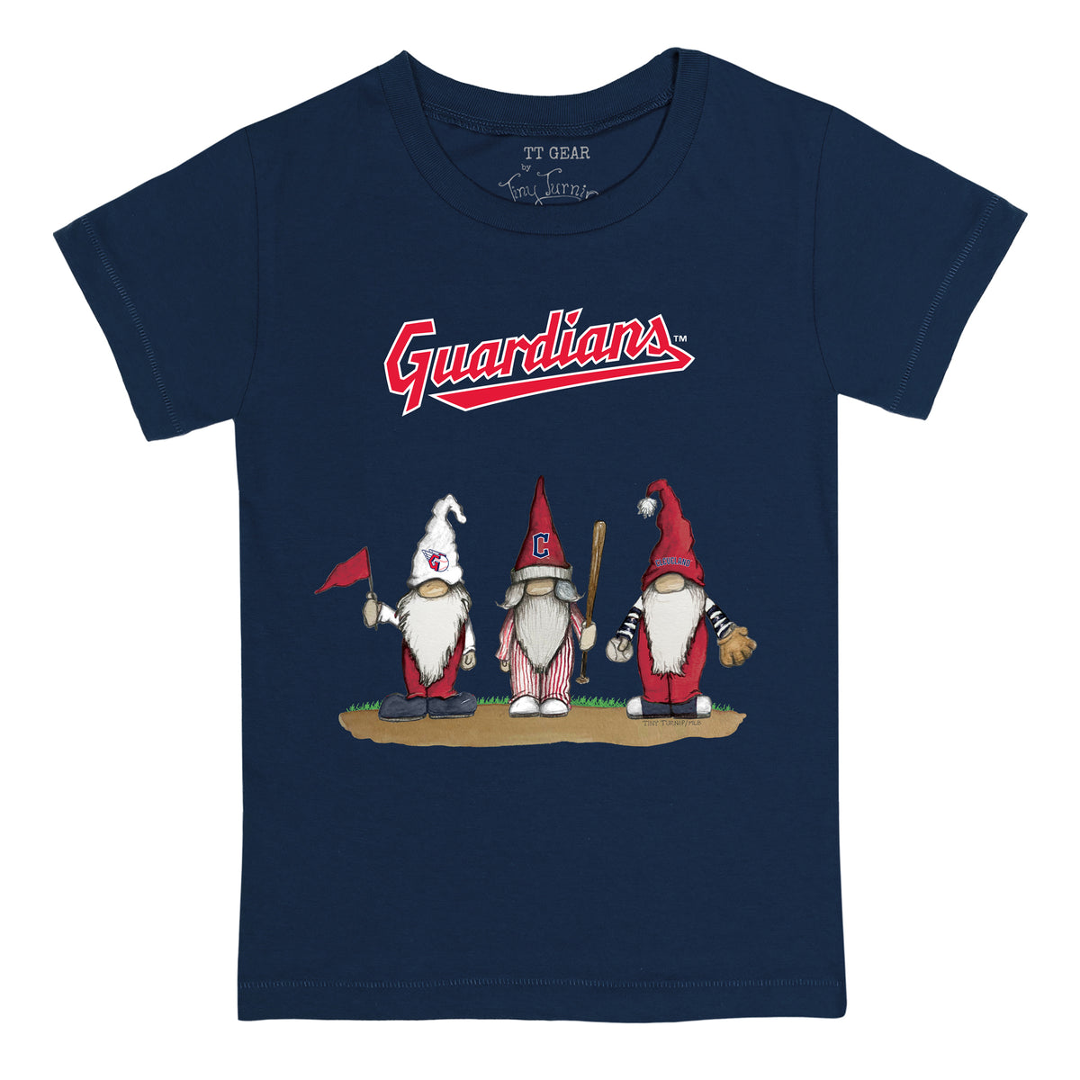 Cleveland Guardians Gnomes Tee Shirt