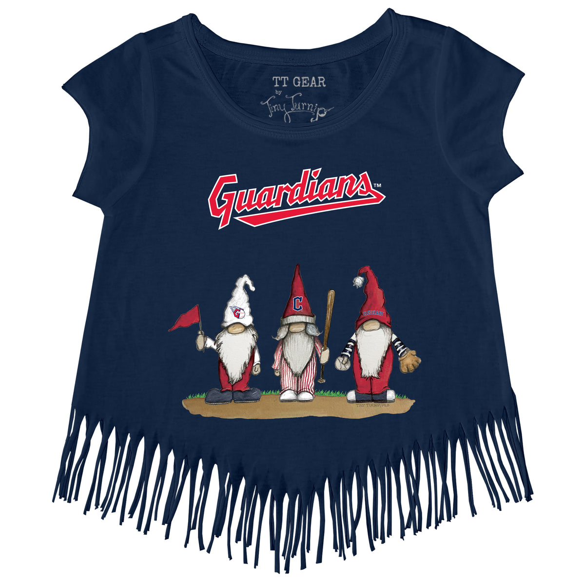 Cleveland Guardians Gnomes Fringe Tee