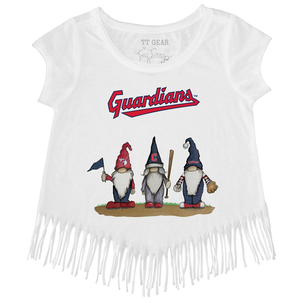 Cleveland Guardians Gnomes Fringe Tee