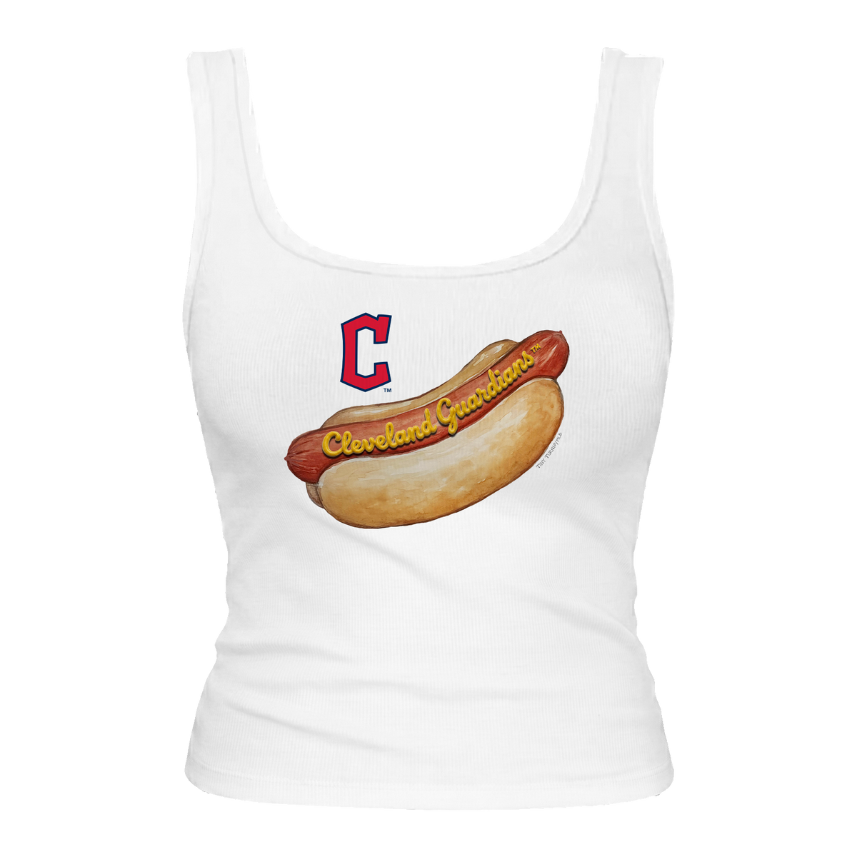 Cleveland Guardians Hot Dog Emmy Tank