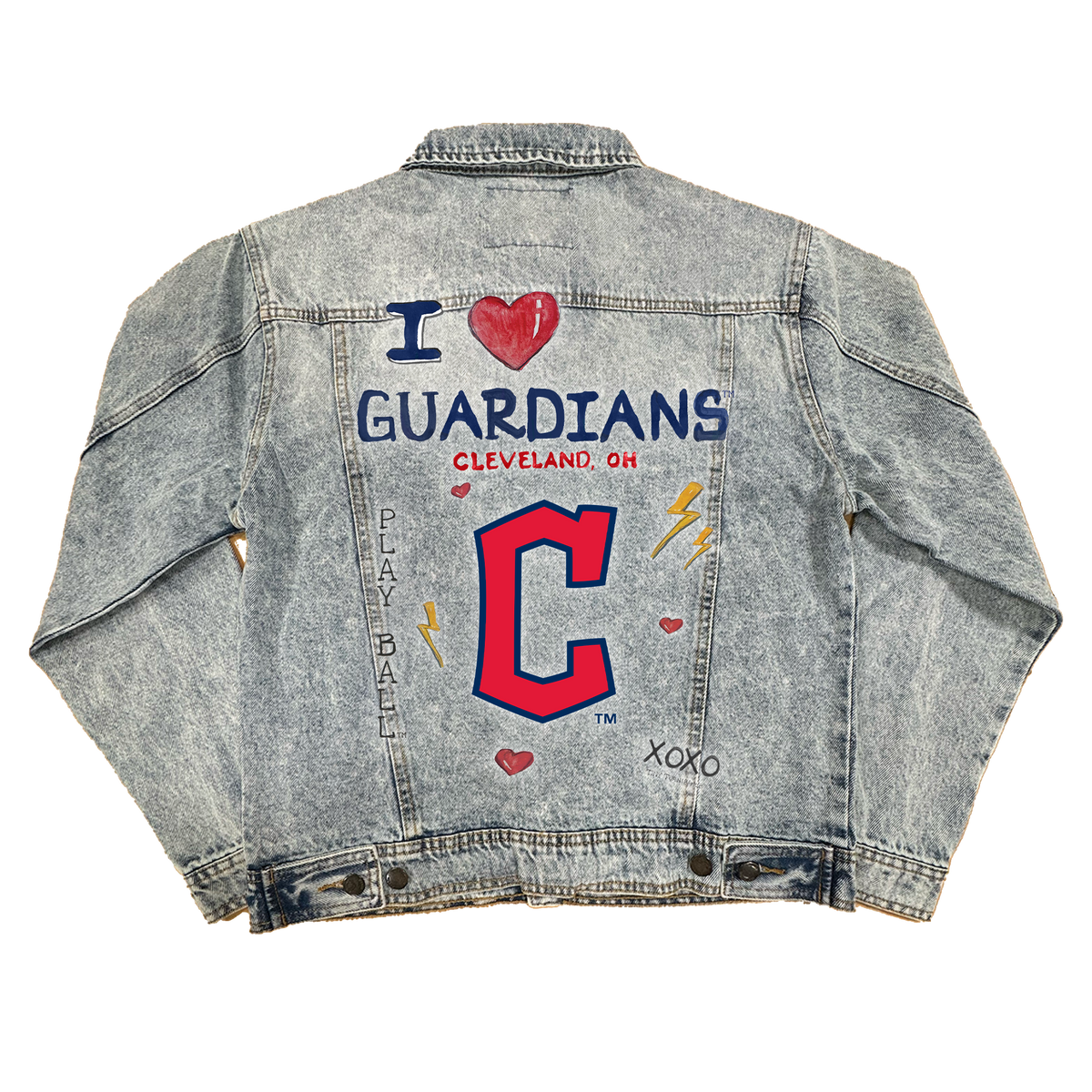 I Heart Guardians Boyfriend Denim Jacket - Tiny Turnip