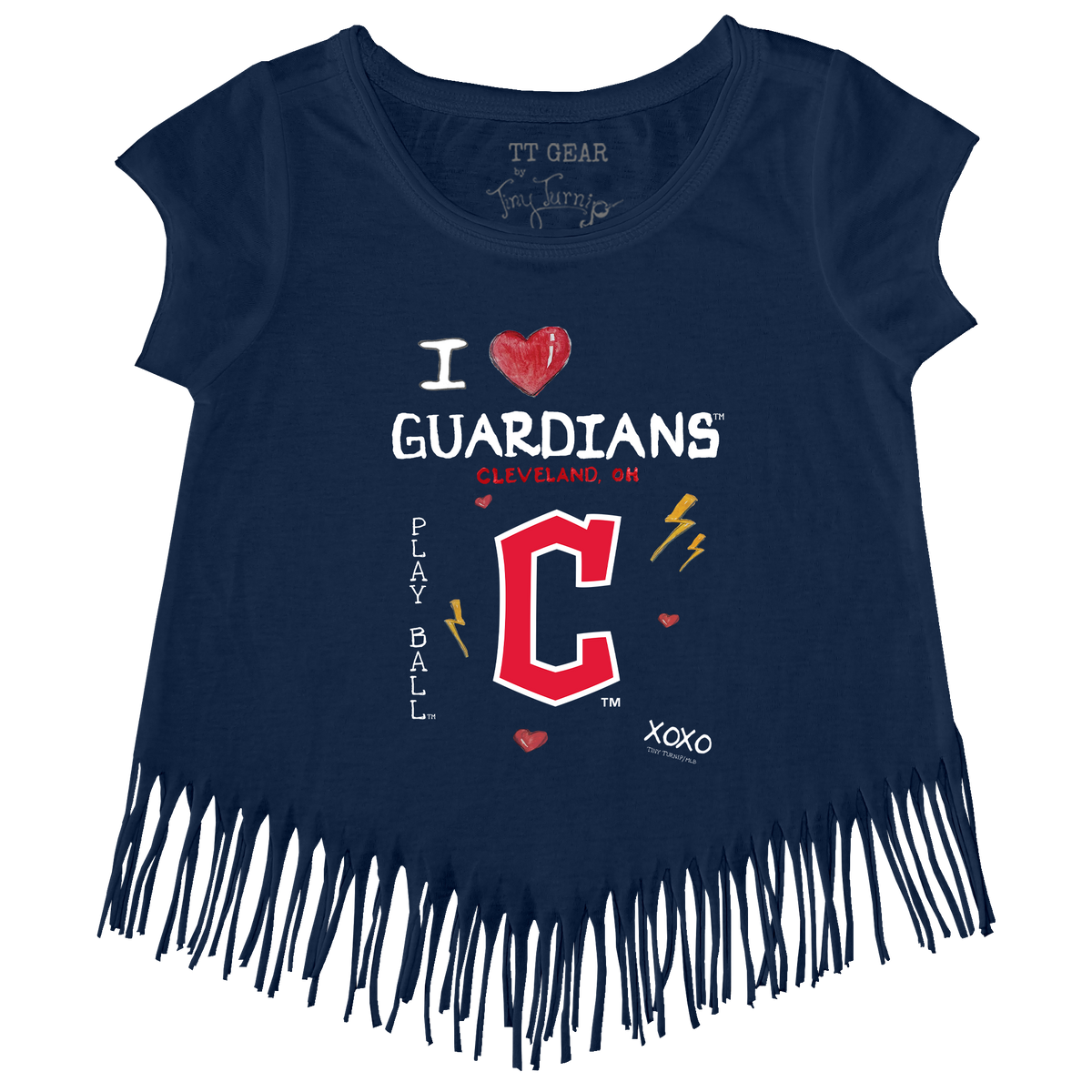 I Heart Guardians Fringe Tee - Tiny Turnip