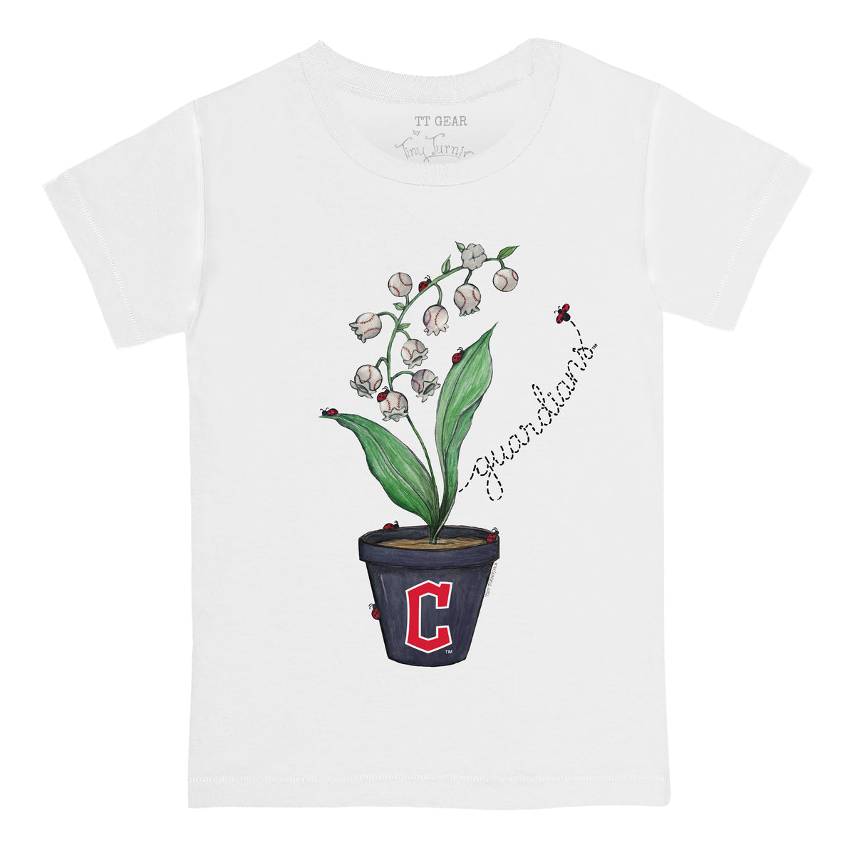 Cleveland Guardians Ladybug Tee Shirt