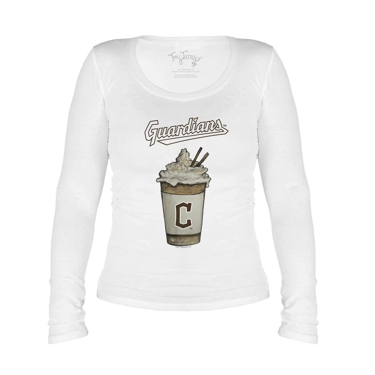Cleveland Guardians Latte Legend Long Sleeve