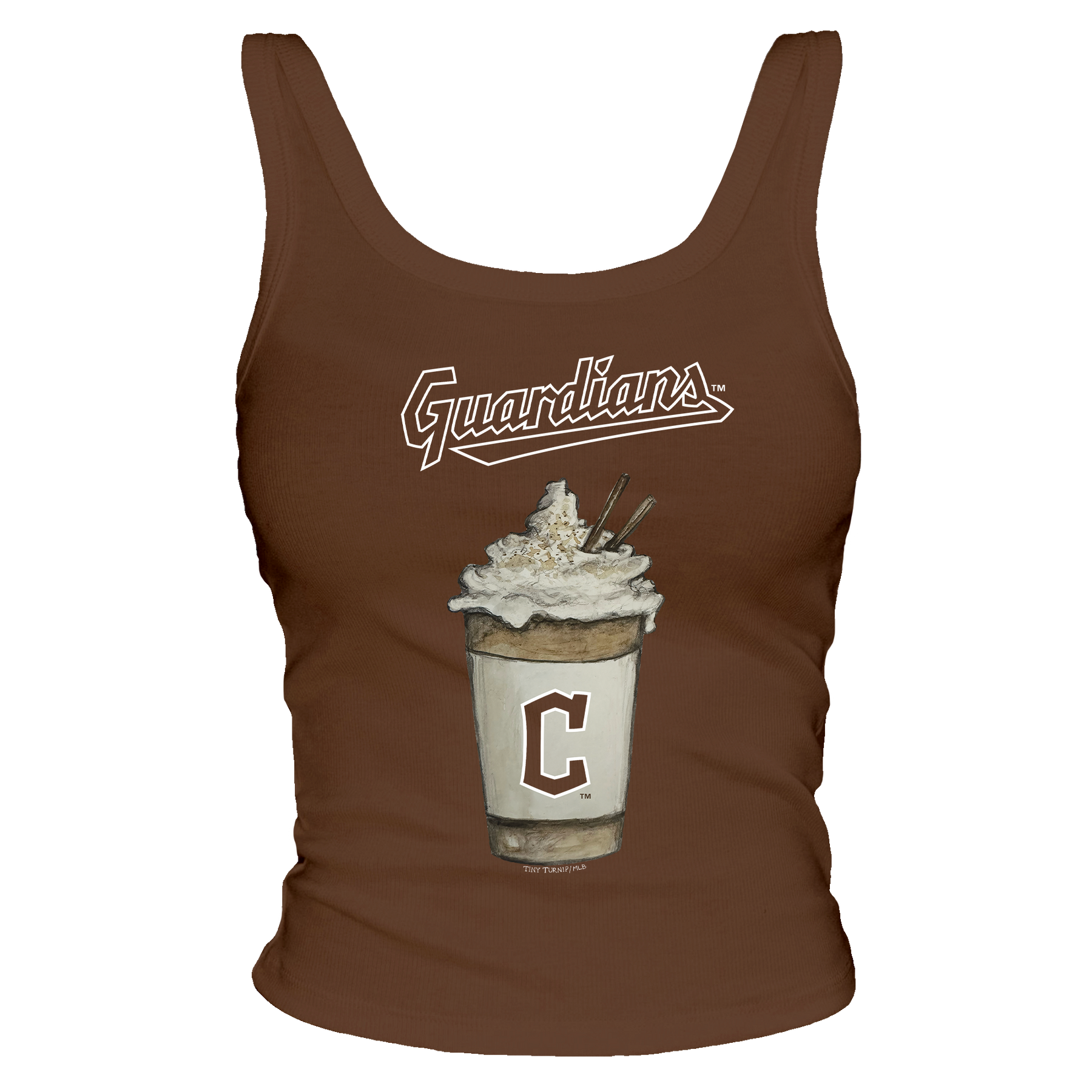 Cleveland Guardians Latte Tank